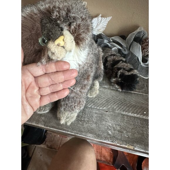 STEIFF Germany Limited Edition 419/2500 Smithsonian PALLAS CAT Button/Tags 1997 - Picture 6 of 6